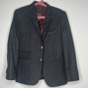 Leo & Zachary Kids Striped Blazer